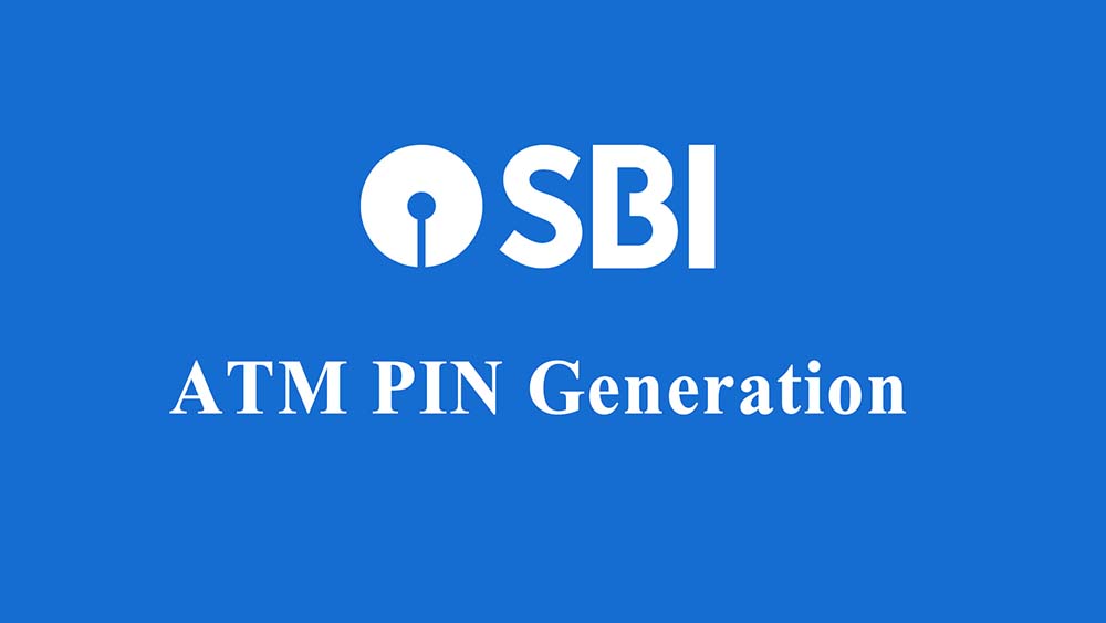 SBI ATM Pin Generation 2020 New Chip Based Debit Card